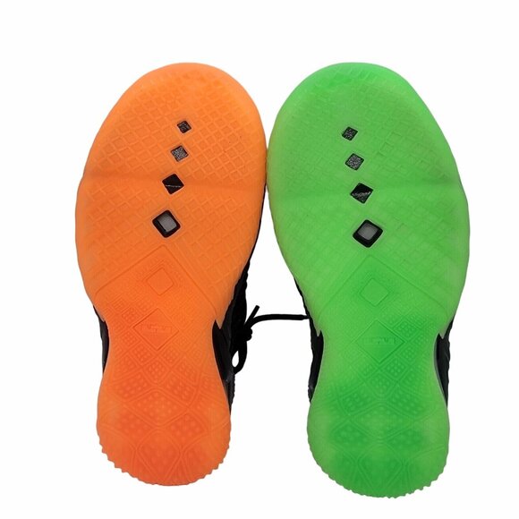 Nike LeBron 18 GS ' Sz 5.5Y Unisex Kids SHOES Black Crimson Volt CW2760-009 New - Picture 5 of 7